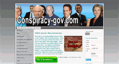 Desktop Screenshot of conspiracy-gov.com